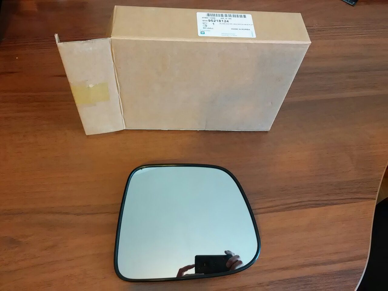 Chevrolet Orlando стекло бокового зеркало купить  правое 95218124