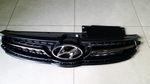 Решетка радиатора (черная+хром) Hyundai Elantra MD 2011-2013