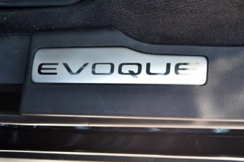 Вставки в пороги Range Rover Evoque нержавеющая сталь