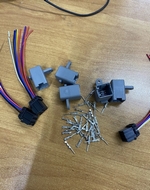 Разъемы блока управления для зеркал 8-pin Hyundai и KIA - Hyundai Grand Starex (H-1) 2007-2025