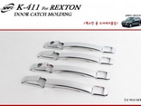 Накладки на ручки дверей SsangYong Rexton 2001-2005 / Rexton II (2006-2012) Rodius 2004-2008 partID:4115gt