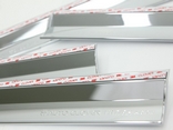 Дефлекторы на боковые окна хром Honda Accord 2012 по н.в. partID:3579qe