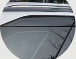 Черные дефлекторы боковых окон Peugeot 3008