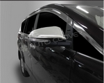 Toyota FORTUNER 2016-21 хромированные накладки на зеркала 2 шт