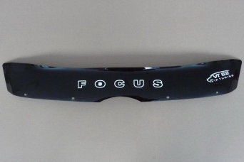 Дефлектор капота Ford Focus III 2011-2015 vip короткий