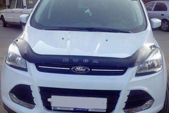 Дефлектор капота Ford Kuga II 2012-2016 vip длинный