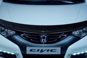 Дефлектор капота Honda Civic IX хетчбек egr