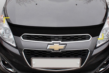 Дефлектор на капот акриловый Kyoungdong - Ravon R2 2016-2025 - Автоаксессуары и тюнинг