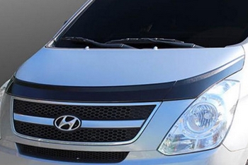 Дефлектор на капот пластиковый Kyoungdong - Hyundai Grand Starex (H-1) 2007-2025 - Автоаксессуары и тюнинг