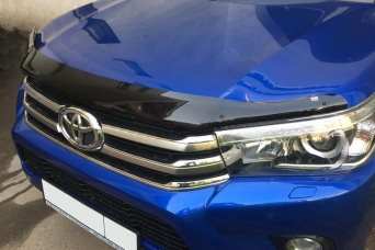 Дефлектор на капот Toyota Hilux VIII egr