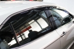 Дефлекторы окон с молдингом из нержавеющей стали Toyota Camry V70 
