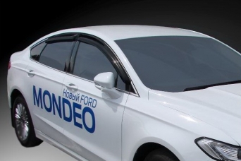 Дефлекторы боковых окон Ford Mondeo V седан sim