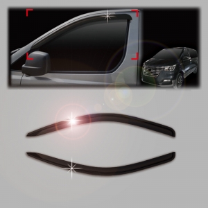 Дефлекторы черные на окна 2 шт Grand Strarex 2018 - Автоаксессуары и тюнинг