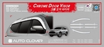 Дефлекторы на окна хромированные (6 элементов) Autoclover - Mitsubishi Pajero Sport III 2015-2025