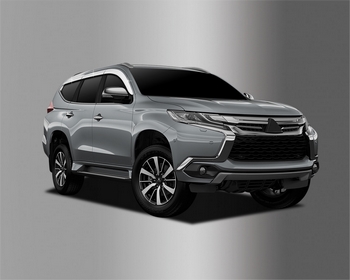 Дефлекторы на окна хромированные (6 элементов) Autoclover - Mitsubishi Pajero Sport III 2015-2025 D688