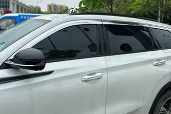 Дефлекторы на окна хромированные (6 элементов) Autoclover - Changan Changan CS75 Plus 2019-2025 - Автоаксессуары и тюнинг