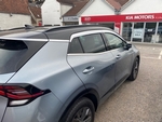 Дефлекторы на окна хромированные Autoclover (4+2 элемента, короткая база) - KIA Sportage V 2022-2025