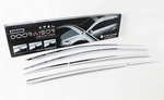 Дефлекторы на окна хромированные Autoclover (6 частей) - Honda CR-V III 2007-2011