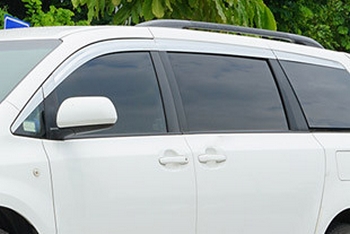 Дефлекторы на окна хромированные Autoclover (8 элементов) - Toyota Sienna III 2010-2020 - Автоаксессуары и тюнинг