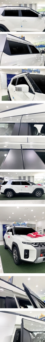 Дефлекторы на окна хромированные Autoclover - SsangYong Torres 2022-2025