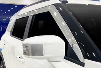 Дефлекторы на окна хромированные Autoclover - SsangYong Torres 2022-2025 - Автоаксессуары и тюнинг
