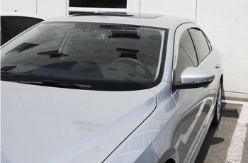 Дефлекторы на окна хромированные Autoclover - Volkswagen Passat B7 2010-2015 C558