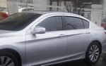 Дефлекторы на окна хромированные Autoclover - Honda Accord IX 2013-2017