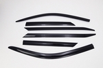 Дефлекторы на окна тонированные (6 элементов) Autoclover - Toyota Fortuner II 2015-2025