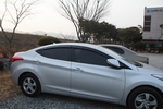 Дефлекторы на окна тонированные Autoclover - Hyundai Elantra V 2010-2015