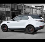 Дефлекторы на окона (черные / 6 частей) Land Rover L462 Discovery 2017-21