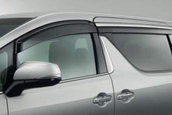 Дефлекторы окон Toyota Alphard 2015- оригинальные Toyota