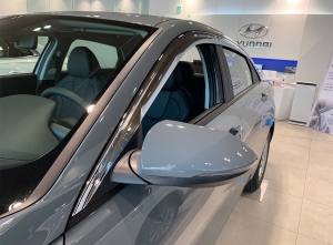 Дефлекторы хромированные на окна 6 частей Avante 2020 - Автоаксессуары и тюнинг