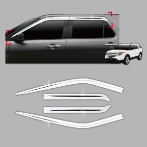Хром дефлекоры Ford Explorer 2011 - - Автоаксессуары и тюнинг