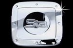 Хромированная накладка на лючок бензобака (вариант 1) Autoclover - Hyundai Grand Starex (H-1) 2007-2025