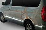 Хромированные молдинги на двери Autoclover - Hyundai Grand Starex (H-1) 2007-2025