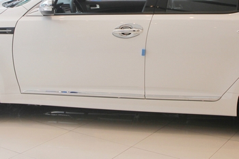 Хромированные молдинги на двери Autoclover - KIA Optima I 2010-2015 B750