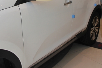 Хромированные молдинги на двери Autoclover - KIA Sportage III 2010-2015 B752
