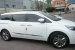 Хромированные молдинги на двери и задний бампер Autoclover - KIA Carnival III 2014-2020