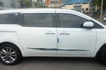 Хромированные молдинги на двери и задний бампер Autoclover - KIA Carnival III 2014-2020