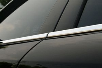 Хромированные молдинги на окна дверей (низ) Autoclover - Hyundai Getz 2002-2011 - Автоаксессуары и тюнинг