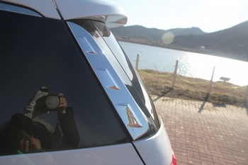 Хромированные молдинги на окна дверей (тип С) Autoclover - KIA Carnival III 2014-2020 B933