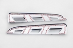 Хромированные молдинги на окна дверей (тип С) Autoclover - KIA Carnival III 2014-2020