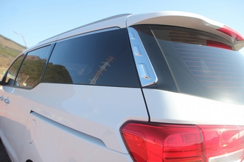 Хромированные молдинги на окна дверей (тип С) Autoclover - KIA Carnival III 2014-2020 B933