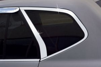 Хромированные молдинги на окна дверей (тип С) Autoclover - KIA Carens II 2006-2013 - Автоаксессуары и тюнинг
