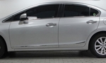 Хромированные молдинги на окна дверей (верх) Autoclover - Honda Civic IX 2012-2025