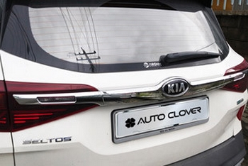 Хромированные накладки на крышку багажника Autoclover - KIA Seltos 2020-2025 - Автоаксессуары и тюнинг