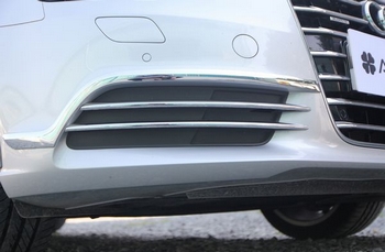 Хромированные накладки на противотуманные фары Autoclover - Audi A6 2011-2017 C415