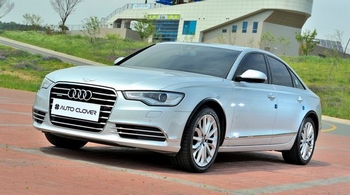 Хромированные накладки на противотуманные фары Autoclover - Audi A6 2011-2017 C415