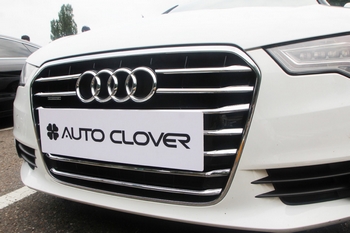 Хромированные накладки на решетку радиатора Autoclover - Audi A6 2011-2017 B228