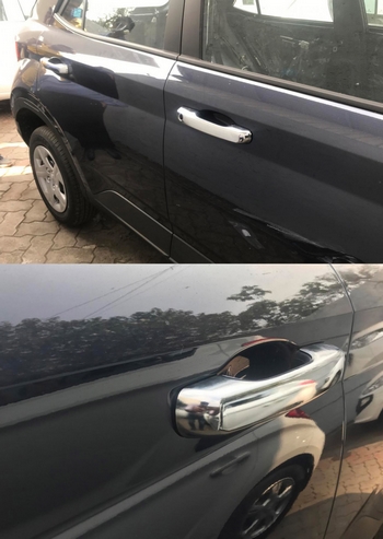 Хромированные накладки на ручки дверей Autoclover - Hyundai Venue 2019-2025 C634